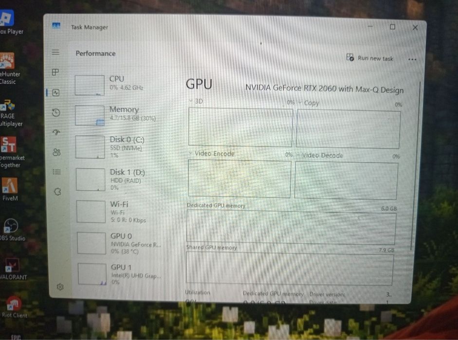 Gaming gtx 2060 super i7