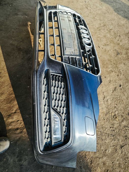 ТОП! Предна S-Line Броня Audi A5 8T Facelift 2012+ с решетки халогени