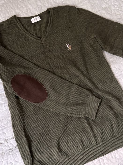 Polo USPA кофта цвета хакки