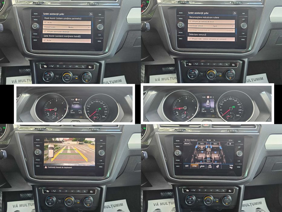 VW Tiguan HighLine 03.2019 2.0TDI 150cp DSG Keyless Distronic LINE Alkantara / TOP