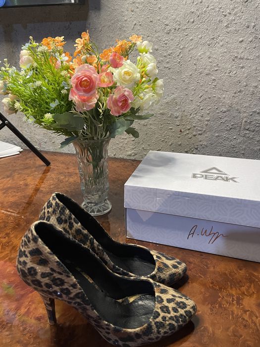 Туфли тигровые, женская