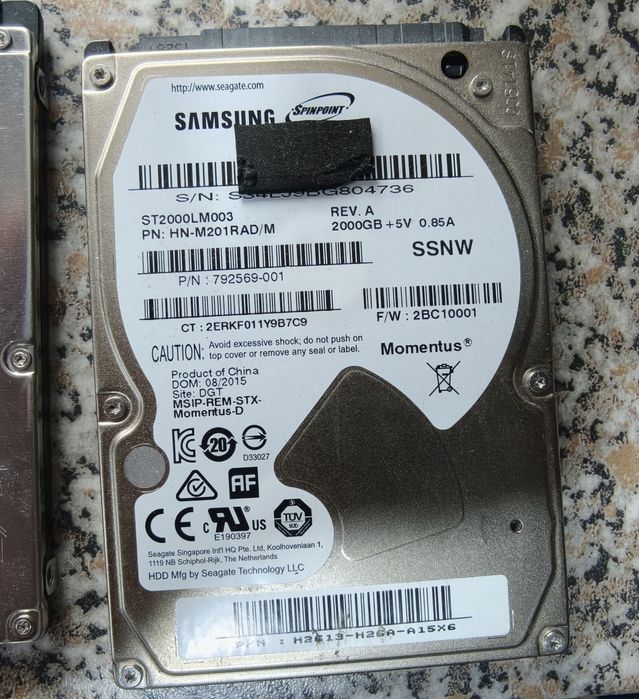 hard disk laptop