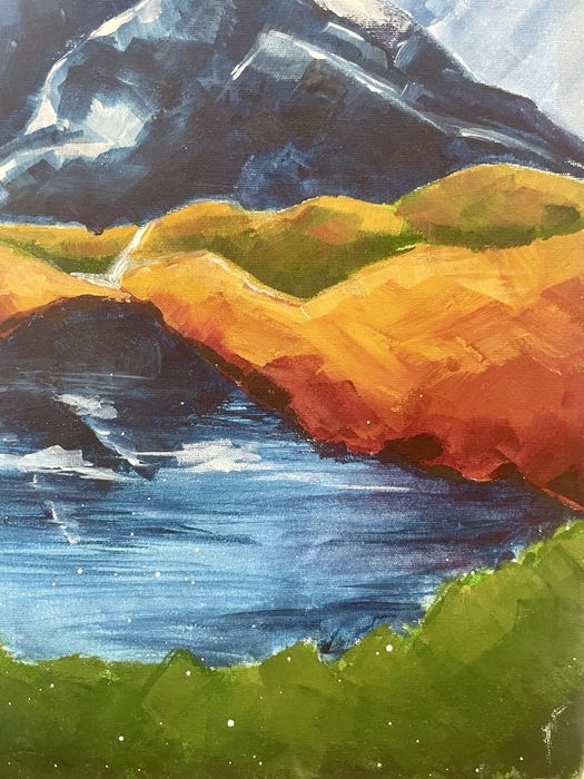 Картина с акрилни бои