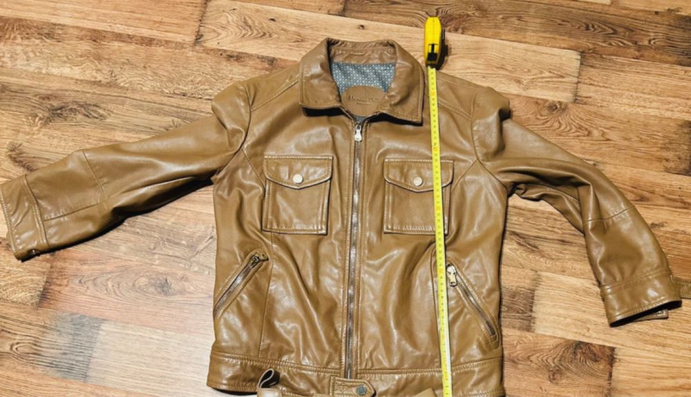 Geaca de piele Massimo Dutti, M