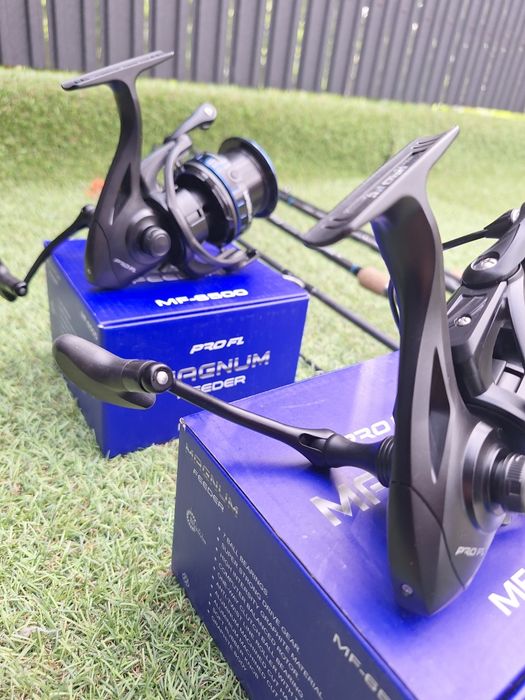 SET 2 Lansete Aventador Distance FEEDER 3.60m 180g + 2 Mulinete FL Mag