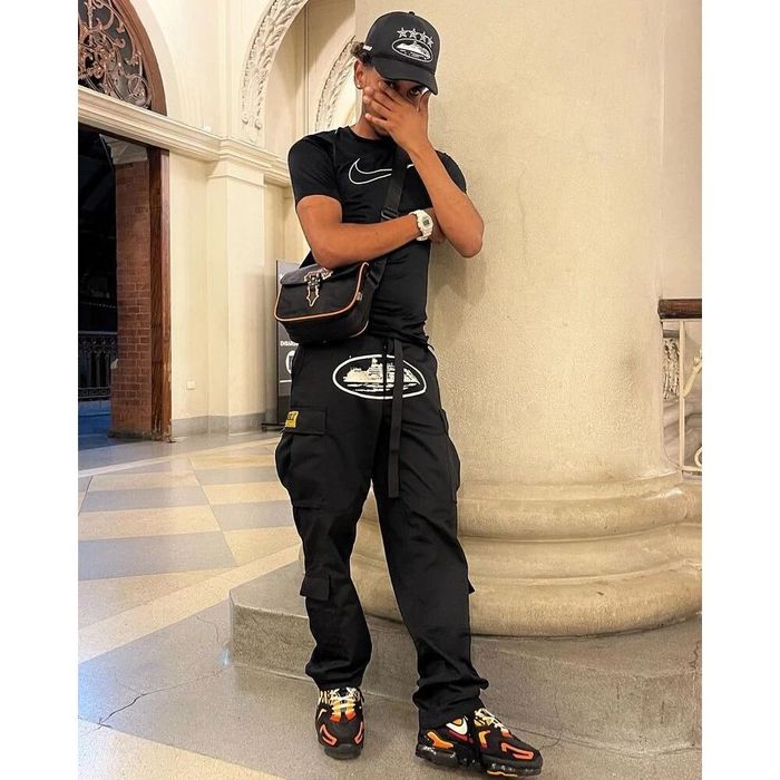 Corteiz 4Starz Cargo Pants / Black гр. Банско • OLX.bg