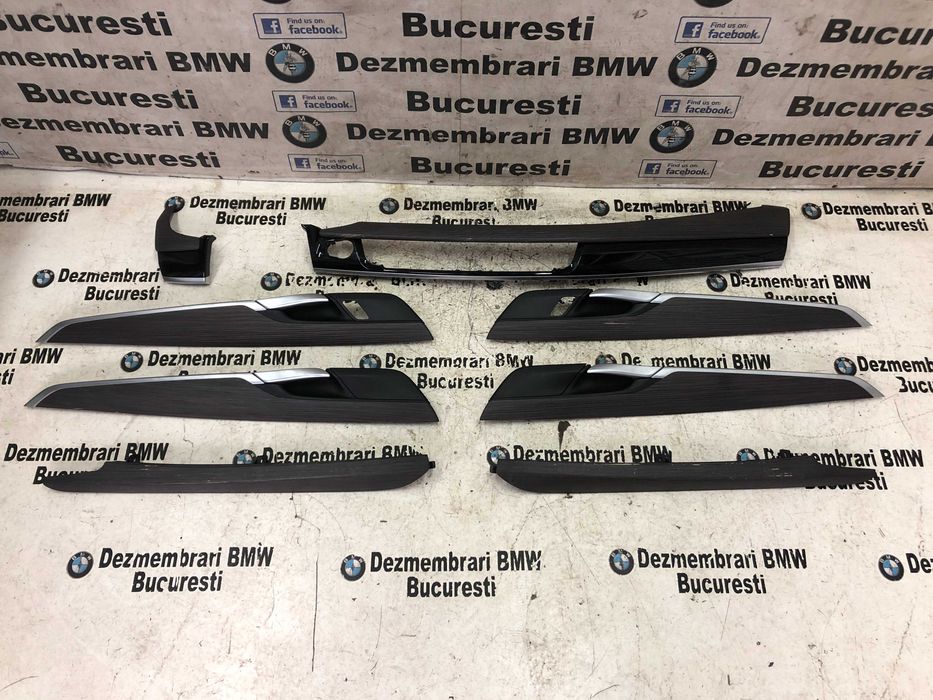 Set trimuri interioare bord fata de usa BMW X5 F15 F85