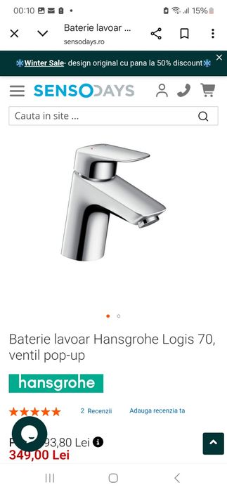 Vand Baterie lavoar Hansgrohe Logis 70