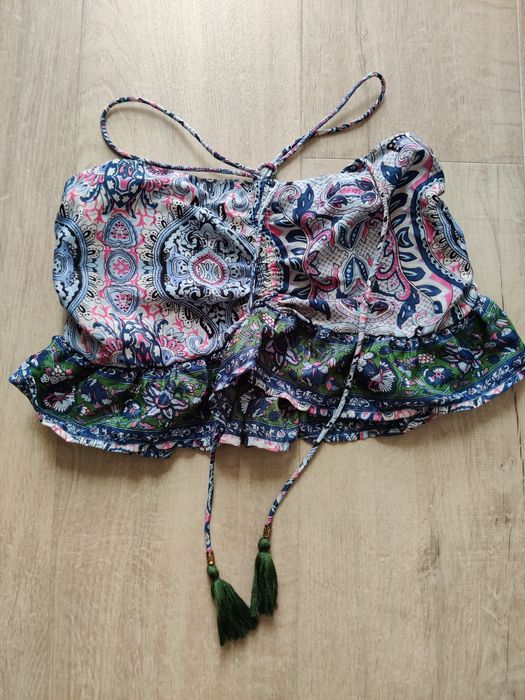 BSB кроп топ, ориенталски, размер: S
