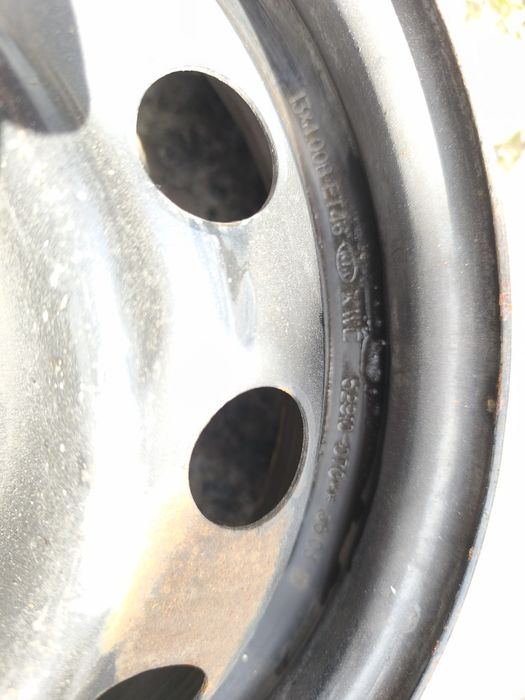 Jante otel 4x100 r13  +Capace Kia