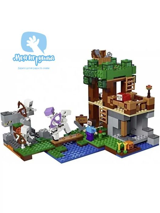 Конструктор Майнкрафт Нападение армии скелетов