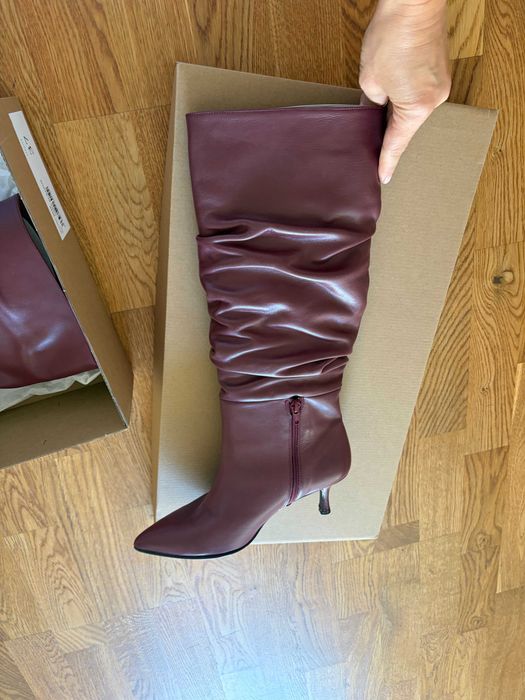 Vanzare Cizme NOI ALURA BURGUNDY [cu pret redus de la 1100 lei).