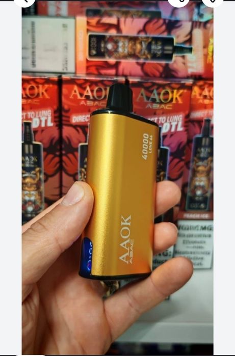 Vape 40.000 Puffs Reincarcabil Display