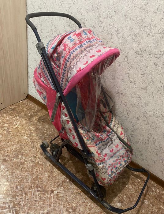 Продам санки коляску
