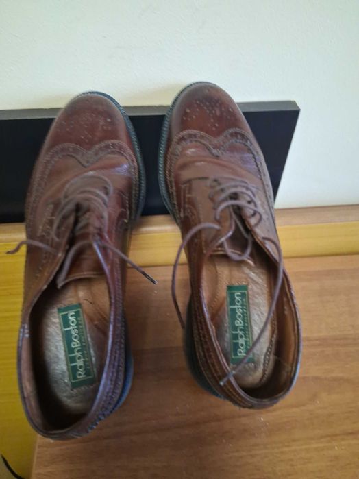 Мъжки кожени елегантни обувки