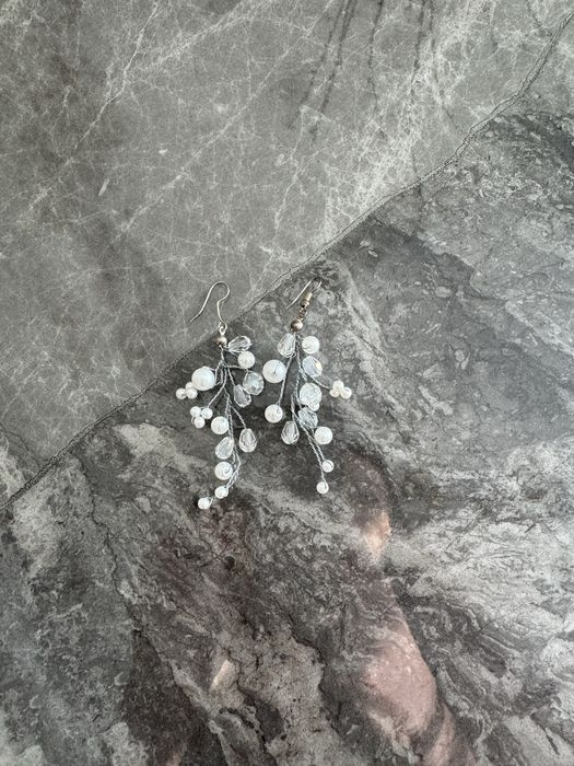 Шикарный ободок и серьги