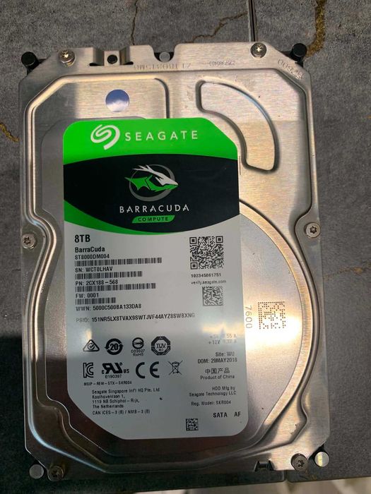 Хард дискове 3,5" 3TB/5TB/8TB
