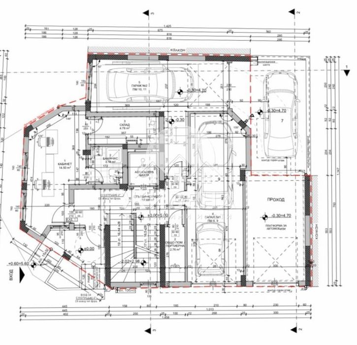 Продава 1-стаен кабенет/ офис, ЖП Гара, 25 кв.м, Гараж + ПМ