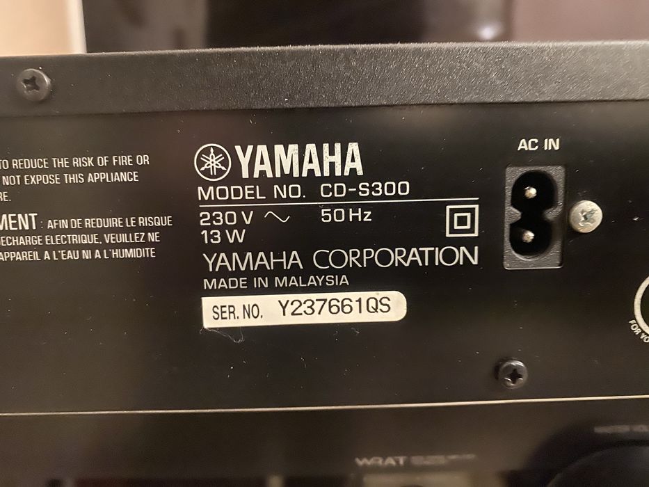 Cd player HiFi Yamaha CD S-300 USB Mp3