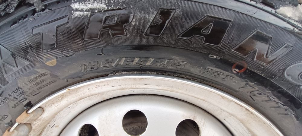 Шины липучка 4 комплект с дисками