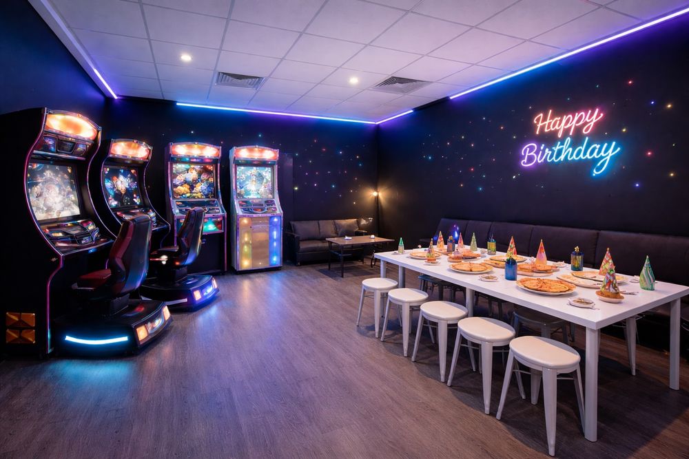 Închiriere spațiu modern  petreceri private copii  Onesti-jocuri arcad