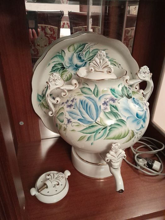 Самовар на 10 литров в наборе