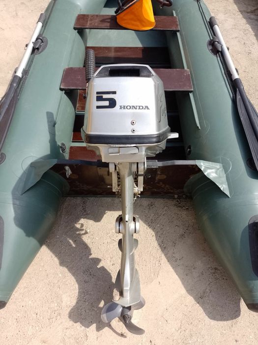 Лодка и мотор Honda
