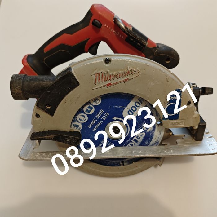 Milwaukee 18v ръчен циркуляр  М18 на батерия