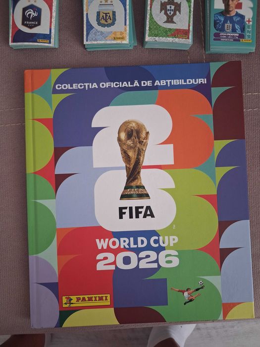 Vând album panini WC 2026