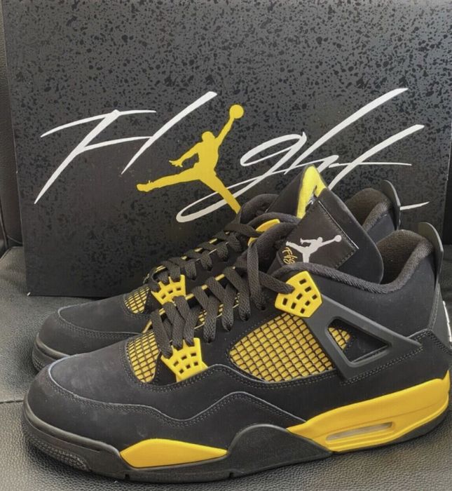 Jordan 4 yellow thunder