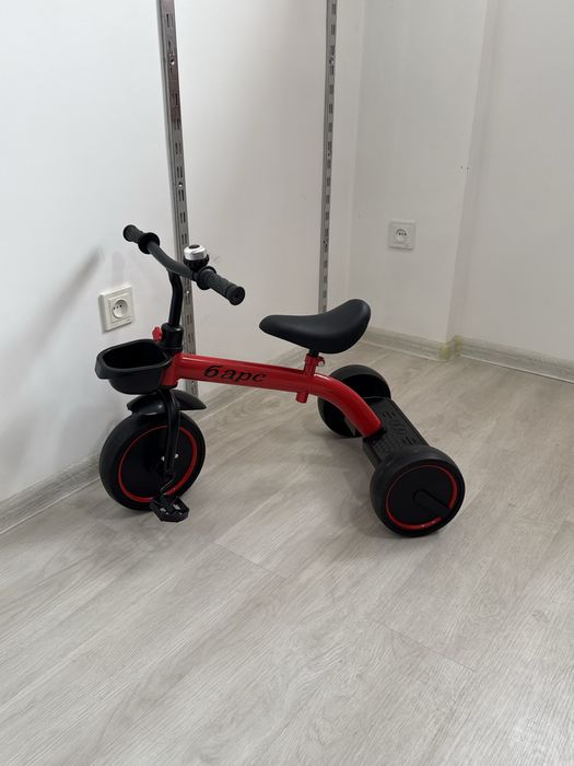 Детский трехколесный велосипед Барс, 2-4 года,