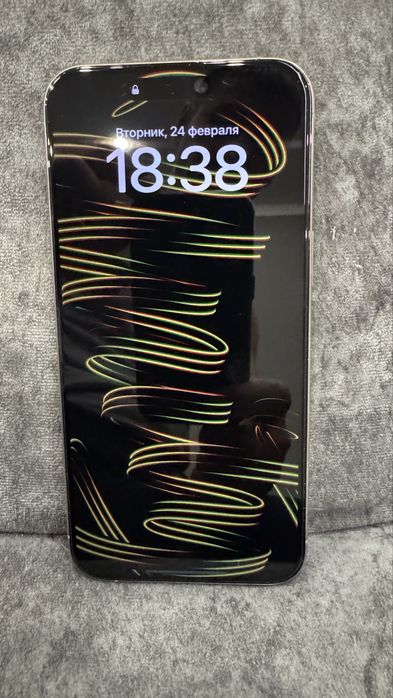 Iphone 15 pro max, серый 256гб