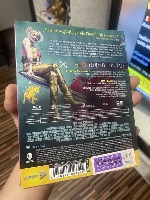 Blu ray Birds of Prey DC steelbook