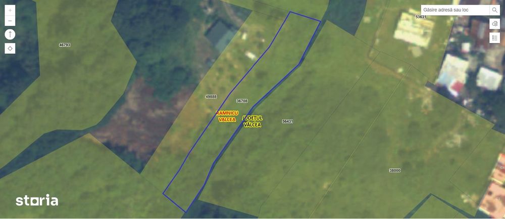 Teren intravilan Rm. Valcea, str. Morilor 1.070 mp