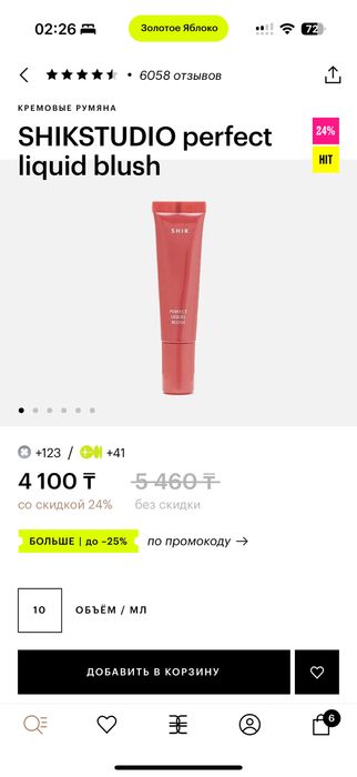 Декоротивная косметика SHIK