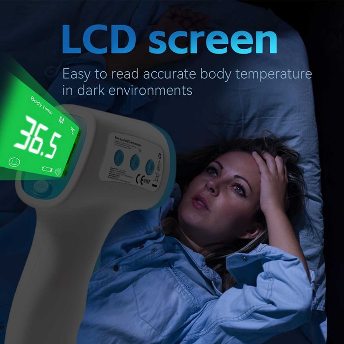 3-в-1 Дигитален безконтактен инфрачервен термометър JIACOM