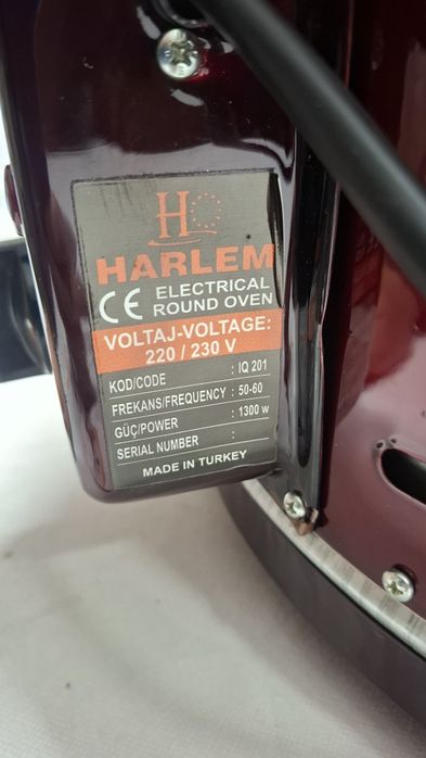 Електрическа турска  фурна Harlem HF-328E, 30л,1300w