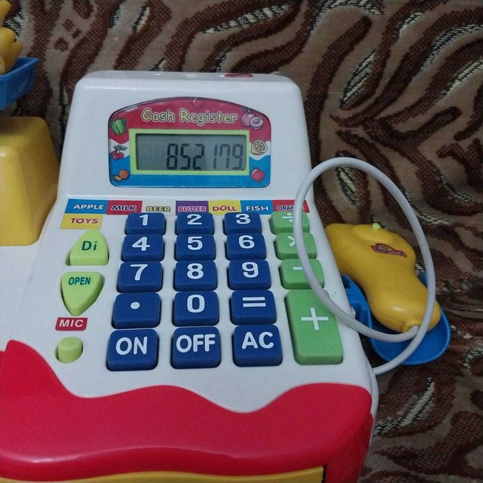 Касса игрушечная