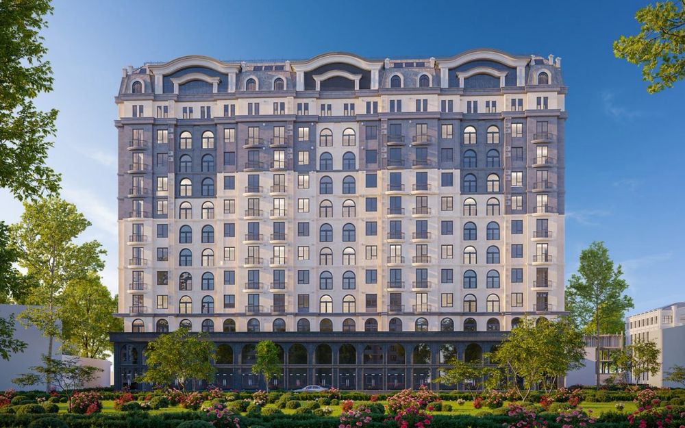 Продается 3- комнатная квартира в Яккасарайском районе, коробка