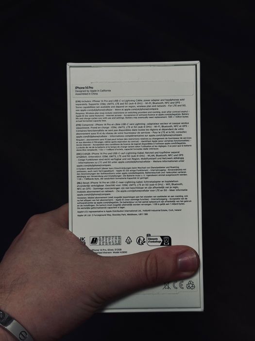 Iphone 14 pro silver 512GB