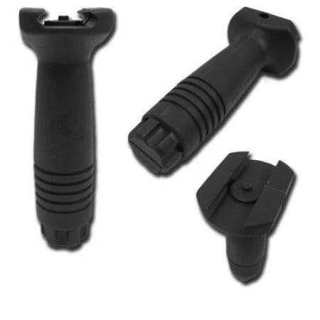 Maner  T A C T I C  vertical pentru sine RIS 20mm airsoft 114 mm