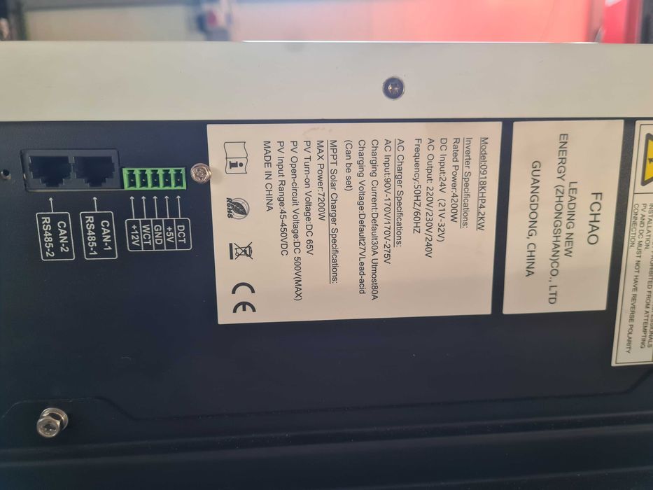 Solar Inverter 24V 4.2kw