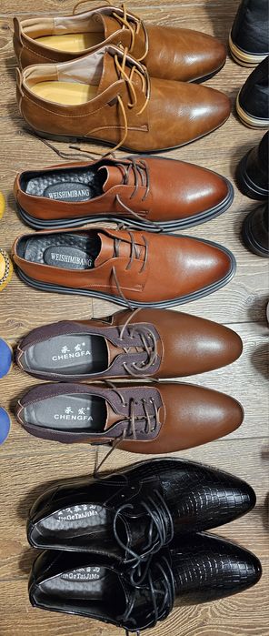 Pantofi NOI ghete sneakers mocasini piele naturală stoc vechi