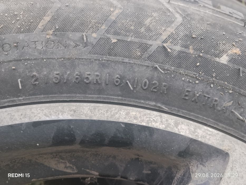 шины с дисками комплект 215/65/16