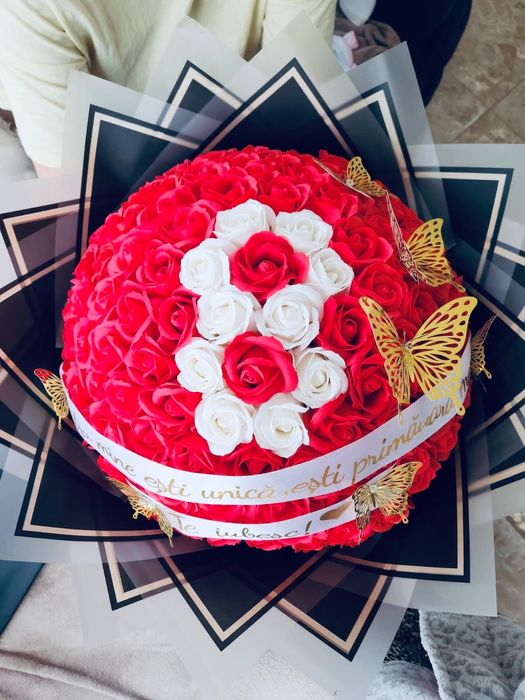 Aranjamente cu flori de sapun