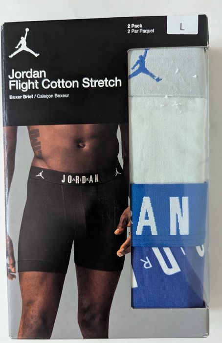 Nike Jordan Cotton Stretch boxer brief  слипове пакет от 2 броя от Сащ