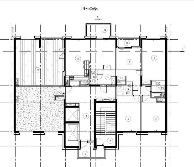 Продается Пентхаус  в ЖК «O`Z Mahal» от Golden House в центре города