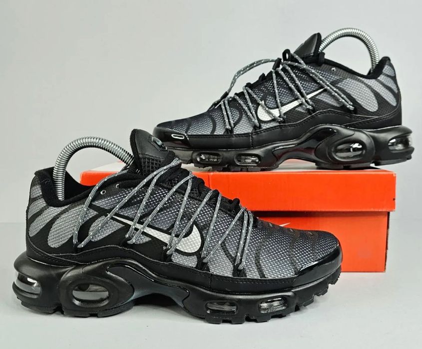 !НОВИ! Nike Air Max Plus Utility | Black/Grey | + КУТИЯ