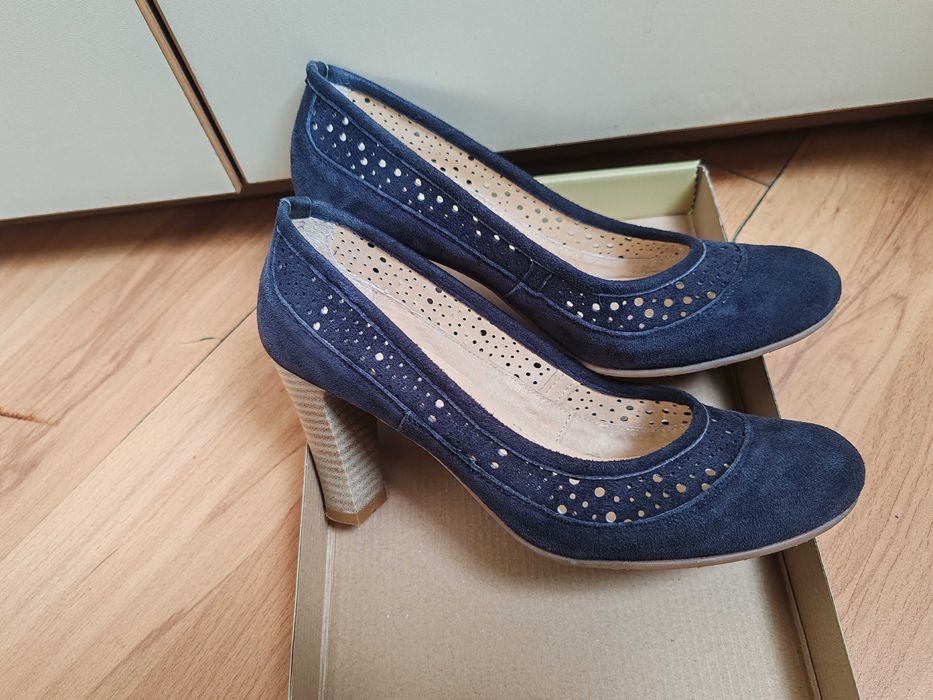 Дамски обувки от естествена кожа