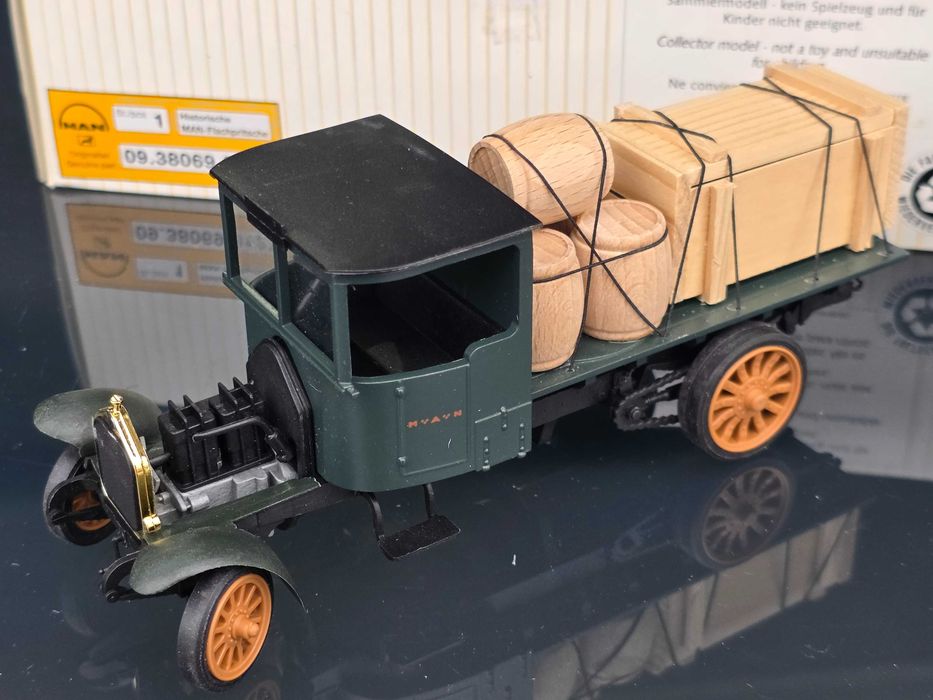 Macheta Auto 1/32 Cursor Model Camion Man Diesel Incarcatura Butoaie Raritate